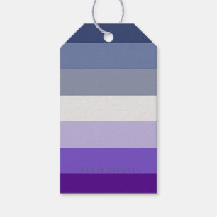 Etiquetas Para Regalos La bandera del orgullo lésbico carnicero de Slippe