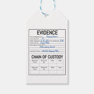 Etiquetas Para Regalos La cadena de pruebas de la custodia el papel del j