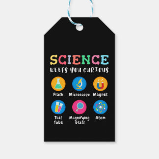 Etiquetas Para Regalos La ciencia te mantiene curioso