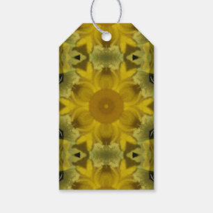 Etiquetas Para Regalos La flor del sol estalla dorada