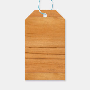 Etiquetas Para Regalos La mirada de la textura del grano de madera de
