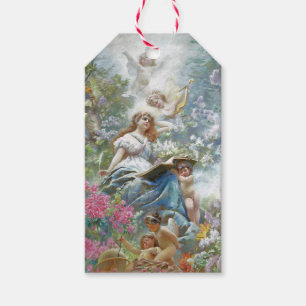 Etiquetas Para Regalos La musa de Poesie (por Konstantin Makovsky)