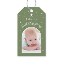 La primera Navidad del bebé Foto personalizada Ver
