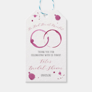Etiquetas Para Regalos La tenía en Merlot, Wine, Wine Stains, Ducha