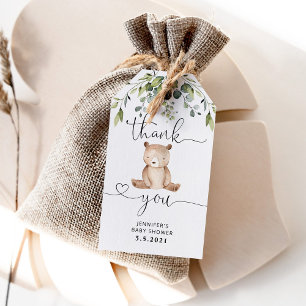 Etiquetas Para Regalos La vegetación de los pequeños osos. Osito