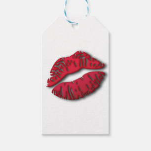 Etiquetas Para Regalos Labios de Lushious