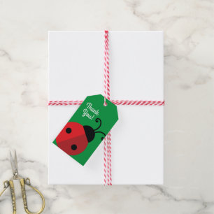 Etiquetas Para Regalos Lady Bug Cute Kids Fiesta de cumpleaños