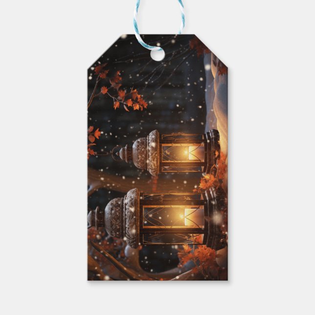 Etiquetas Para Regalos Lanterns (Anverso)