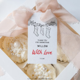 Etiquetas Para Regalos Las acciones de la mano atraen a un pequeño Baby S