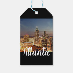 Etiquetas Para Regalos Las luces de Atlanta