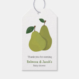 Etiquetas Para Regalos Las parejas de pera afortunadas