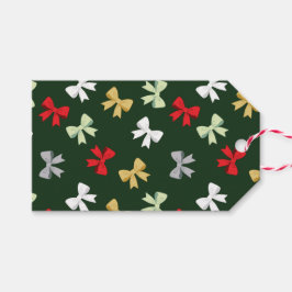 Etiquetas Para Regalos Lazos Navideños