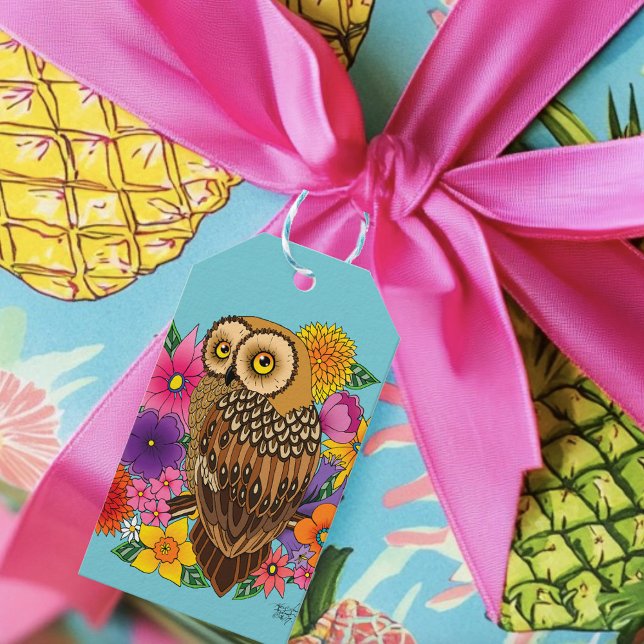Etiquetas Para Regalos Lechuza Bouquet (Subido por el creador)