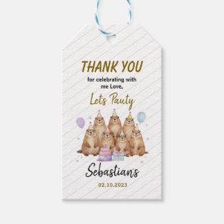 Etiquetas Para Regalos Let’s Party Groundhog 5th Birthday – Fun Kids