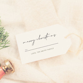 Etiquetas Para Regalos Letras de Moda navideña de amarre y plancha verde