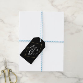 Etiquetas Para Regalos Letras divertidas ¡VAMOS! |