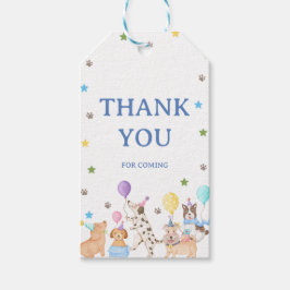 Etiquetas Para Regalos Let's Pawty Puppy Favor Tag Dog Birthday Party for