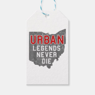Etiquetas Para Regalos Leyendas urbanas nunca mueren en estado de Ohio