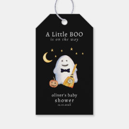 Etiquetas Para Regalos Little Boo Ghost Hollaween Baby Shower