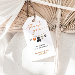 Etiquetas Para Regalos Little Boo Halloween Baby Shower Favor Tag