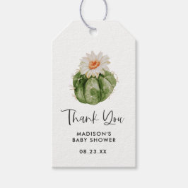 Etiquetas Para Regalos Little Cactus Succulum Gift Baby Shower Gracias