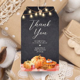 Etiquetas Para Regalos Little Pumpkin Autumn Picnic Baby Shower Favor Tag