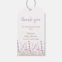 Etiquetas Para Regalos Little Wildflower Garden Baby Shower Gracias