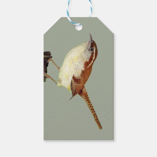 Etiquetas Para Regalos Little Wren (Anverso)