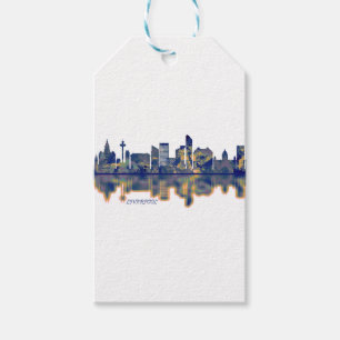 Etiquetas Para Regalos Liverpool Skyline