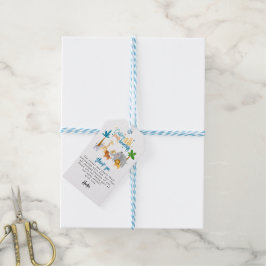 Etiquetas Para Regalos Llamada a Todos los Animales de la Fiesta de Cumpl