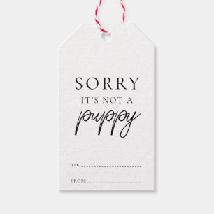 Etiquetas Para Regalos Lo siento, no es un Navidad gracioso de los pimien