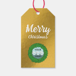 Etiquetas Para Regalos Logo del personalizado de navidades de guirnaldas