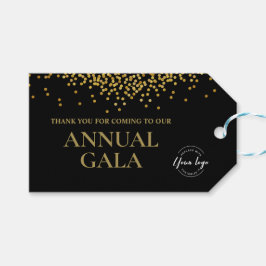Etiquetas Para Regalos Logotipo de la compañía: Gala anual del Black Gold
