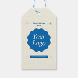 Etiquetas Para Regalos Logotipo de marca de negocios moderna para persona