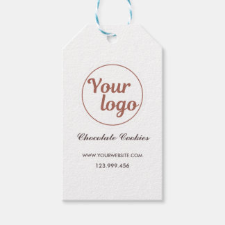 Etiquetas Para Regalos Logotipo de Sugar Flower Bakery