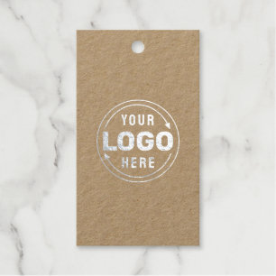 Etiquetas Para Regalos Logotipo Minimalista simple Precio comercial
