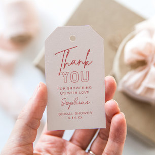 Etiquetas Para Regalos LOLA Bridal Shower, Baby Shower Favor Tag
