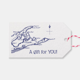 Etiquetas Para Regalos Long Island The Hamptons Map VC