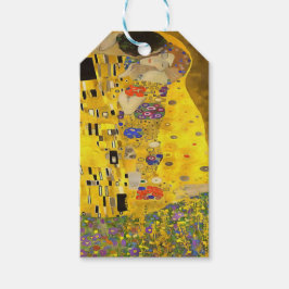 Etiquetas Para Regalos Los amantes besan pintura acrílica Bella Artes