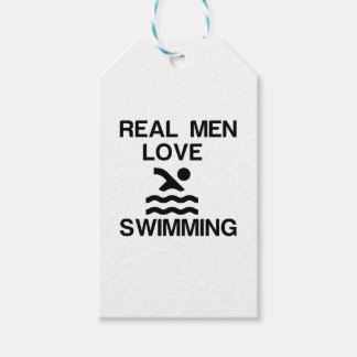 ETIQUETAS PARA REGALOS LOS HOMBRES DE VERDAD AMAN NADAR