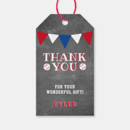 Etiquetas Para Regalos Los niños de los cines de béisbol modernos gracias