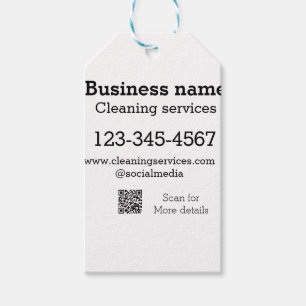 Etiquetas Para Regalos Los servicios de limpieza añaden número de direcci