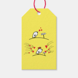 Etiquetas Para Regalos LOVE ECHO - Comic Birds Tweetlercools 1