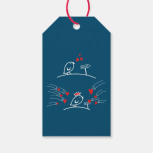 Etiquetas Para Regalos LOVE ECHO - Comic Birds Tweetlercools 2