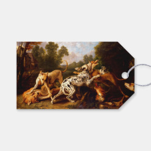 Etiquetas Para Regalos Lucha contra los perros (por Frans Snyders)