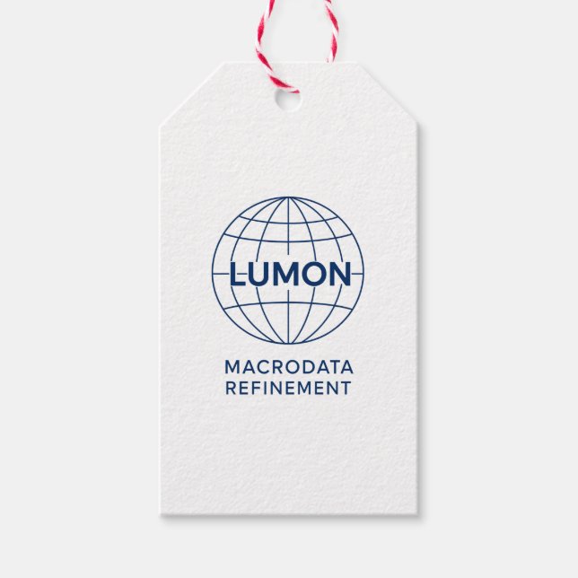 Etiquetas Para Regalos Lumon Macrodata Refinement (Anverso)