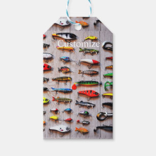 Etiquetas Para Regalos Lures Thunder_Cove de Pesca Clásica 