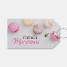 Macarons Gracias Hang Tag