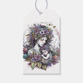 Etiquetas Para Regalos Madre e hijo de hadas