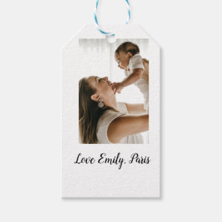 Etiquetas Para Regalos madre padre foto nombre familia vacaciones regalos